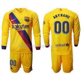 Maillot de Foot FC Barcelone Extérieur 2019-20 Manches Longues - Enfant